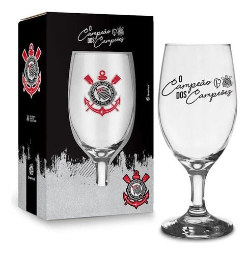 Taça 200ml Vidro Corinthians